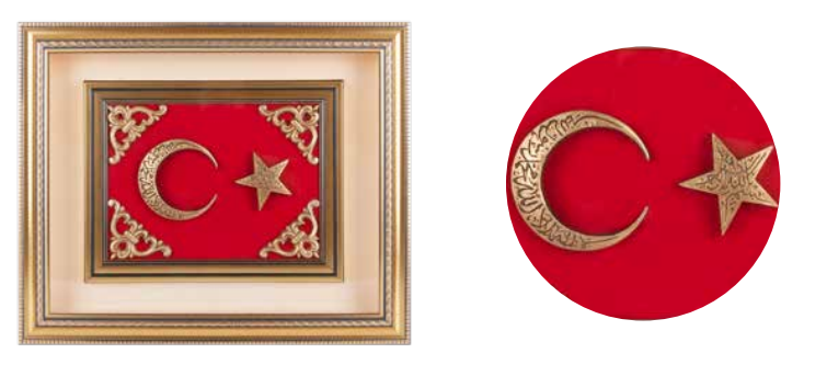 Ayyıldız Kabartmalı Tablo